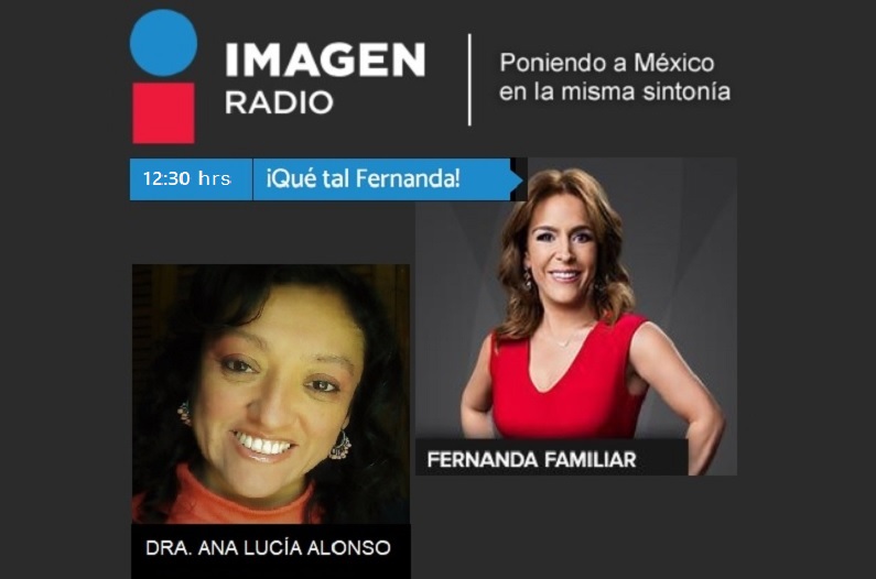 Entrevista con Fernanda Familiar en Imagen Radio: 'La Bioquímica de los Alimentos'.